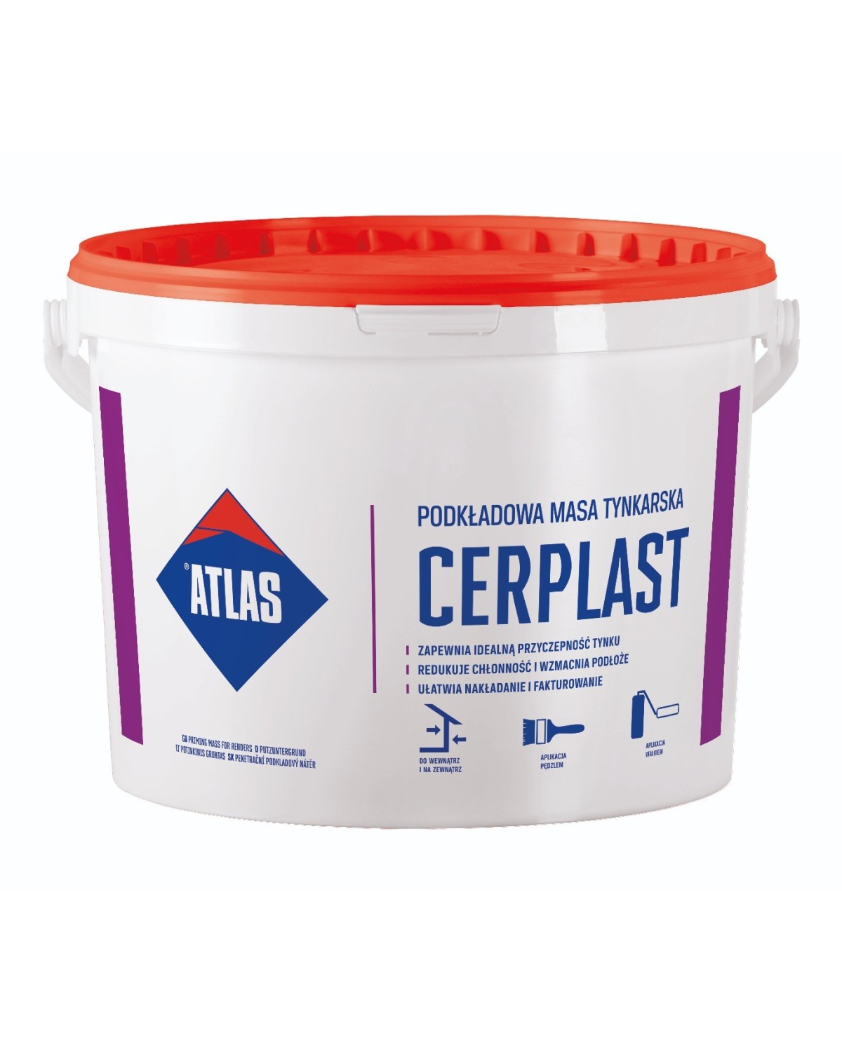 Masa tynkarska biała Cerplast 10 kg ATLAS - Wysoka jakość!