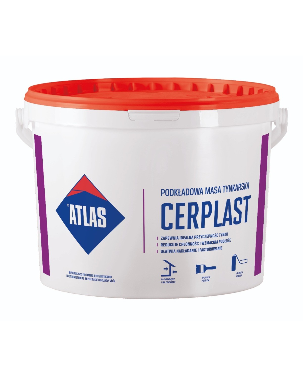 Masa tynkarska Cerplast 25 kg biały ATLAS - wysoka jakość!