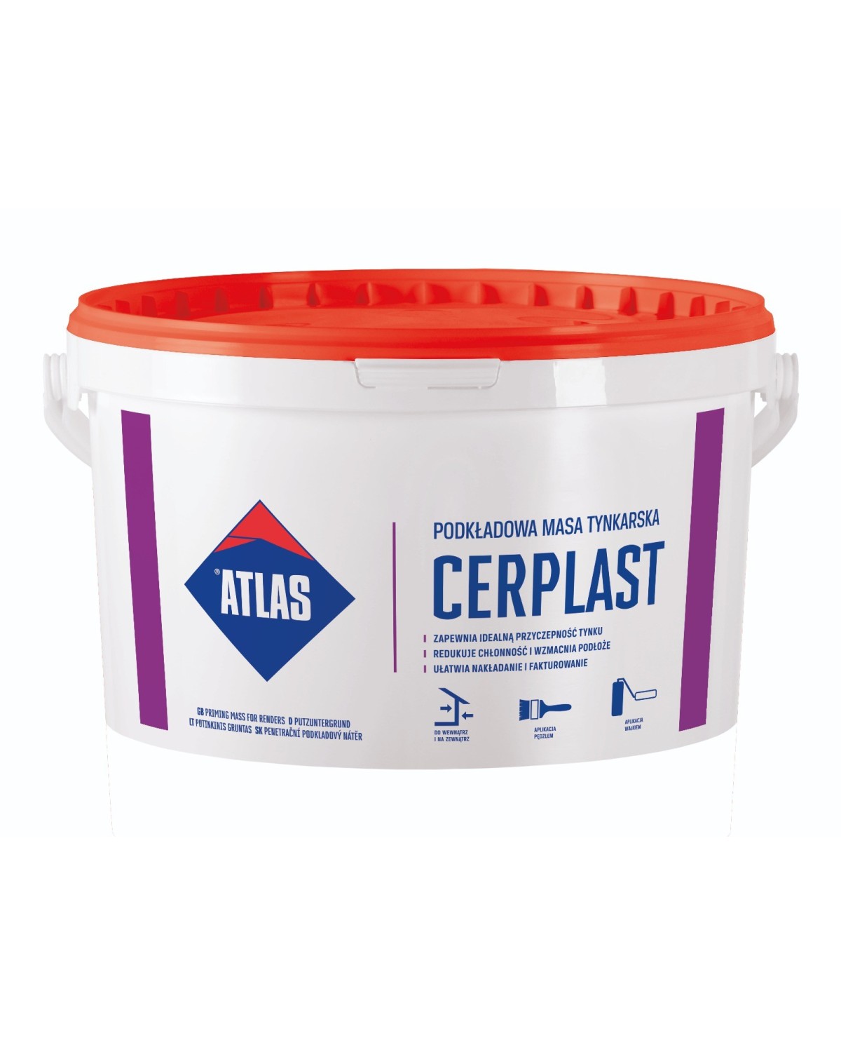 Masa tynkarska biała Cerplast 5 kg ATLAS - Wysoka jakość!