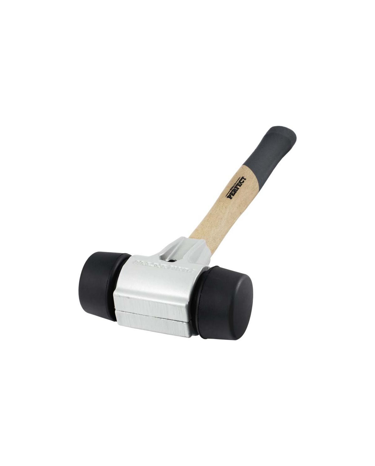 Młotek brukarski gumowy Perfect STALCO - duży, wytrzymały narzędzie