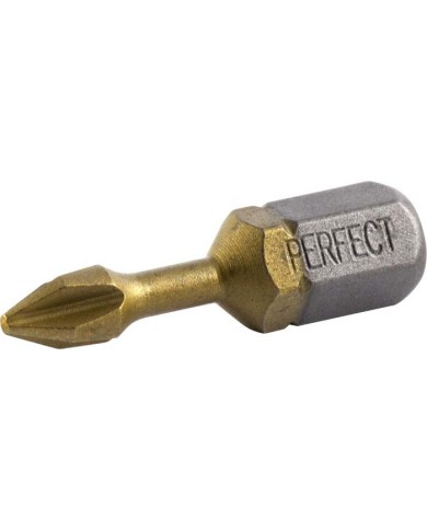 Bit 1/4 PH 2x25 mm Titanium - 2 szt. STALCO | Wysoka jakość Bit 1/4 PH 2x25 mm Titanium - 2 szt. STALCO | Wysoka jakość