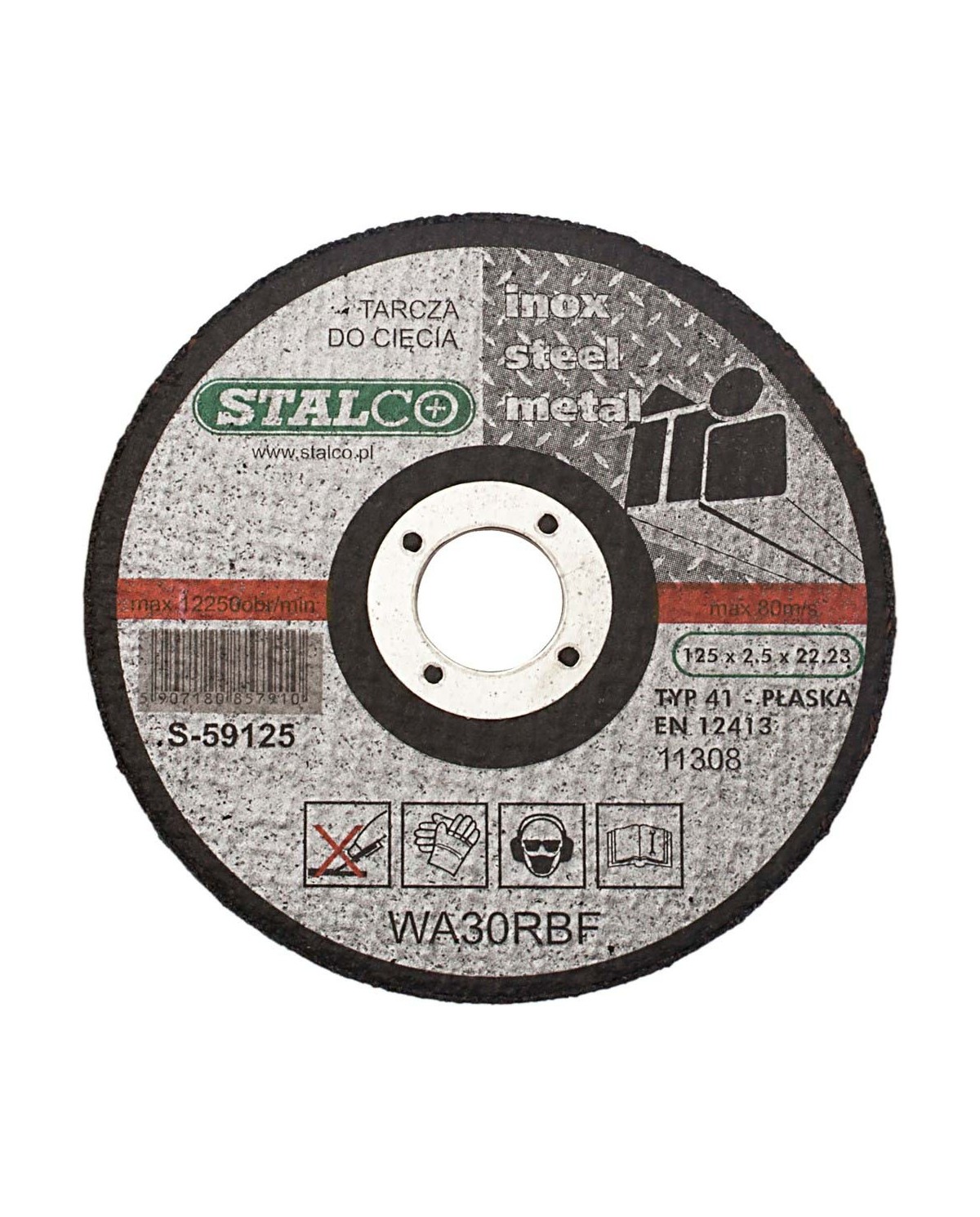Tarcza do metalu 125x2,5 mm STALCO - Wysoka jakość i wydajność