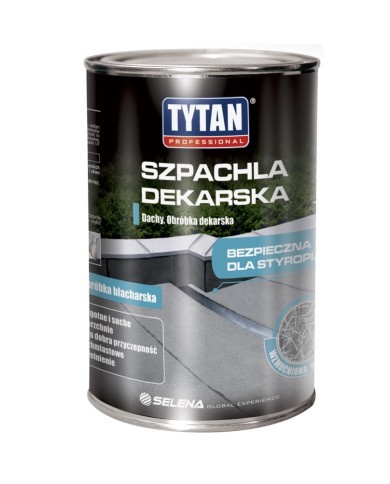 Szpachla dekarska czarna 1 kg TYTAN PROFESSIONAL - Wysoka jakość Szpachla dekarska czarna 1 kg TYTAN PROFESSIONAL - Wysoka jakość