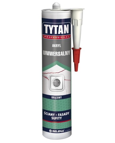Akryl uniwersalny brązowy 280 ml - TYTAN PROFESSIONAL