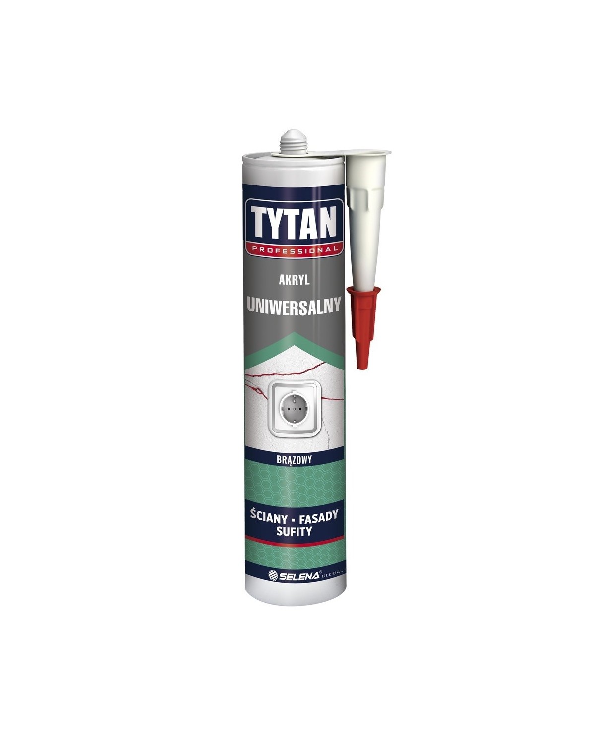 Akryl uniwersalny brązowy 280 ml - TYTAN PROFESSIONAL