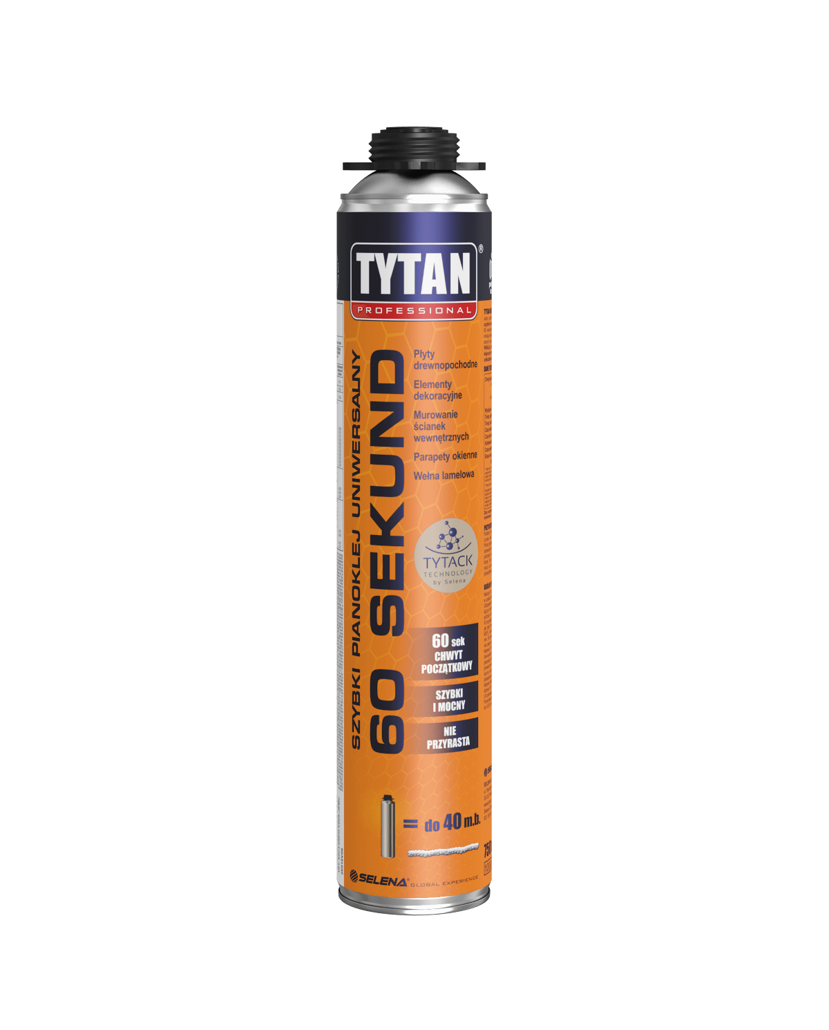 Pianoklej uniwersalny 60 Sekund 750 ml TYTAN PROFESSIONAL Pianoklej uniwersalny 60 Sekund 750 ml TYTAN PROFESSIONAL