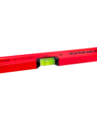 Poziomica PRO600 60cm czerwona - precyzyjne pomiary budowlane Poziomica PRO600 60cm czerwona - precyzyjne pomiary budowlane