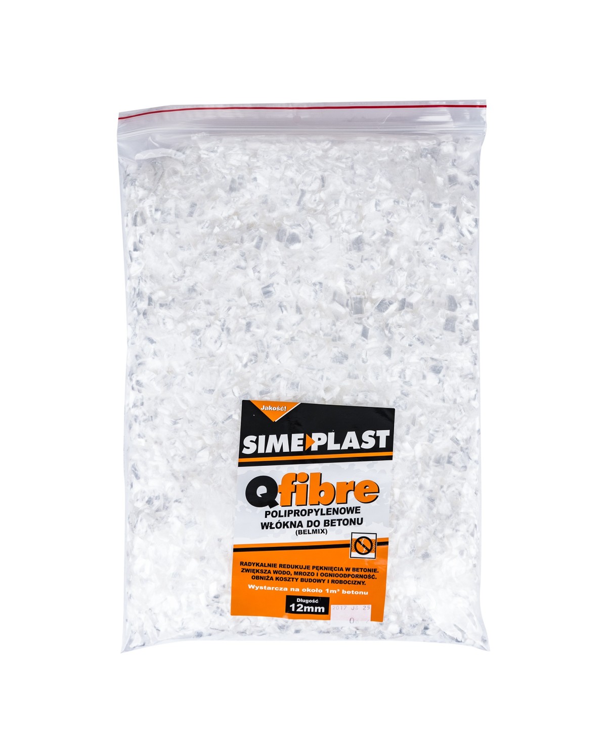 Włókno do betonu Qfibre 0,6 kg - Sime Plast | Wzmocnienie betonu Włókno do betonu Qfibre 0,6 kg - Sime Plast | Wzmocnienie betonu