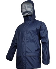 Kurtka przeciwdeszczowa PU granatowa L LAHTI PRO - Wysoka jakość!