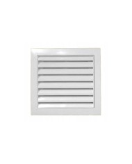 Osłona wentylacyjna 200x200 z siatką - 125 biała PRZYBYSZ