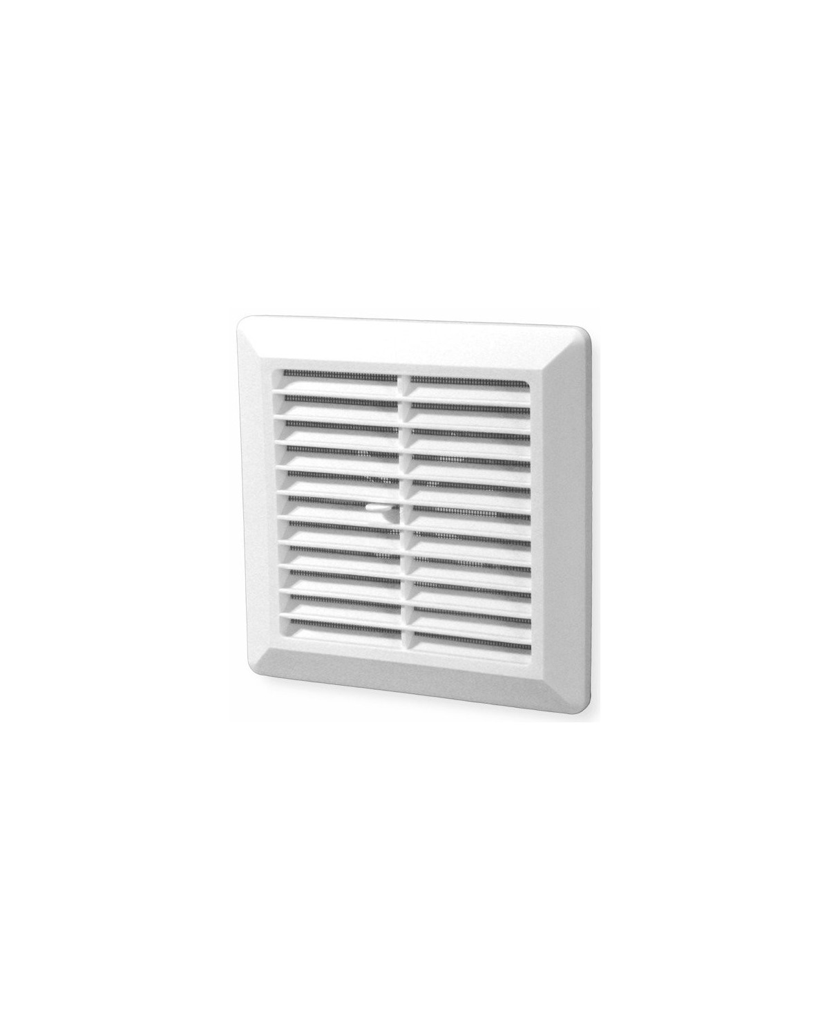 Kratka wentylacyjna zamykana 14x14 cm biała PRZYBYSZ - Siatka