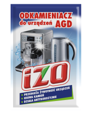 Odkamieniacz do AGD 25g - Skuteczna saszetka IZO Odkamieniacz do AGD 25g - Skuteczna saszetka IZO