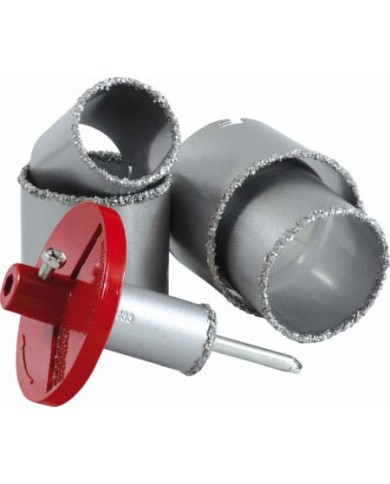 Otwornica do glazury 33-73 mm 6 el. S-28306 STALCO - Wysoka jakość Otwornica do glazury 33-73 mm 6 el. S-28306 STALCO - Wysoka jakość