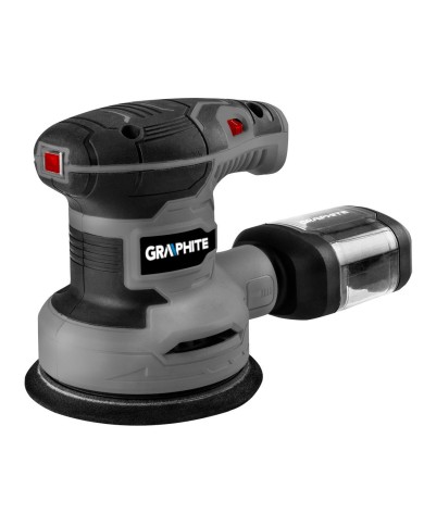 Szlifierka mimośrodowa 300W 125mm Graphite - Wydajność i Precyzja Szlifierka mimośrodowa 300W 125mm Graphite - Wydajność i Precyzja