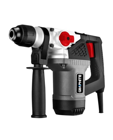 Młot udarowy SDS+ 900W z walizką Graphite - Wysoka jakość! Młot udarowy SDS+ 900W z walizką Graphite - Wysoka jakość!