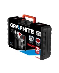 Młot udarowy SDS+ 900W z walizką Graphite - Wysoka jakość!