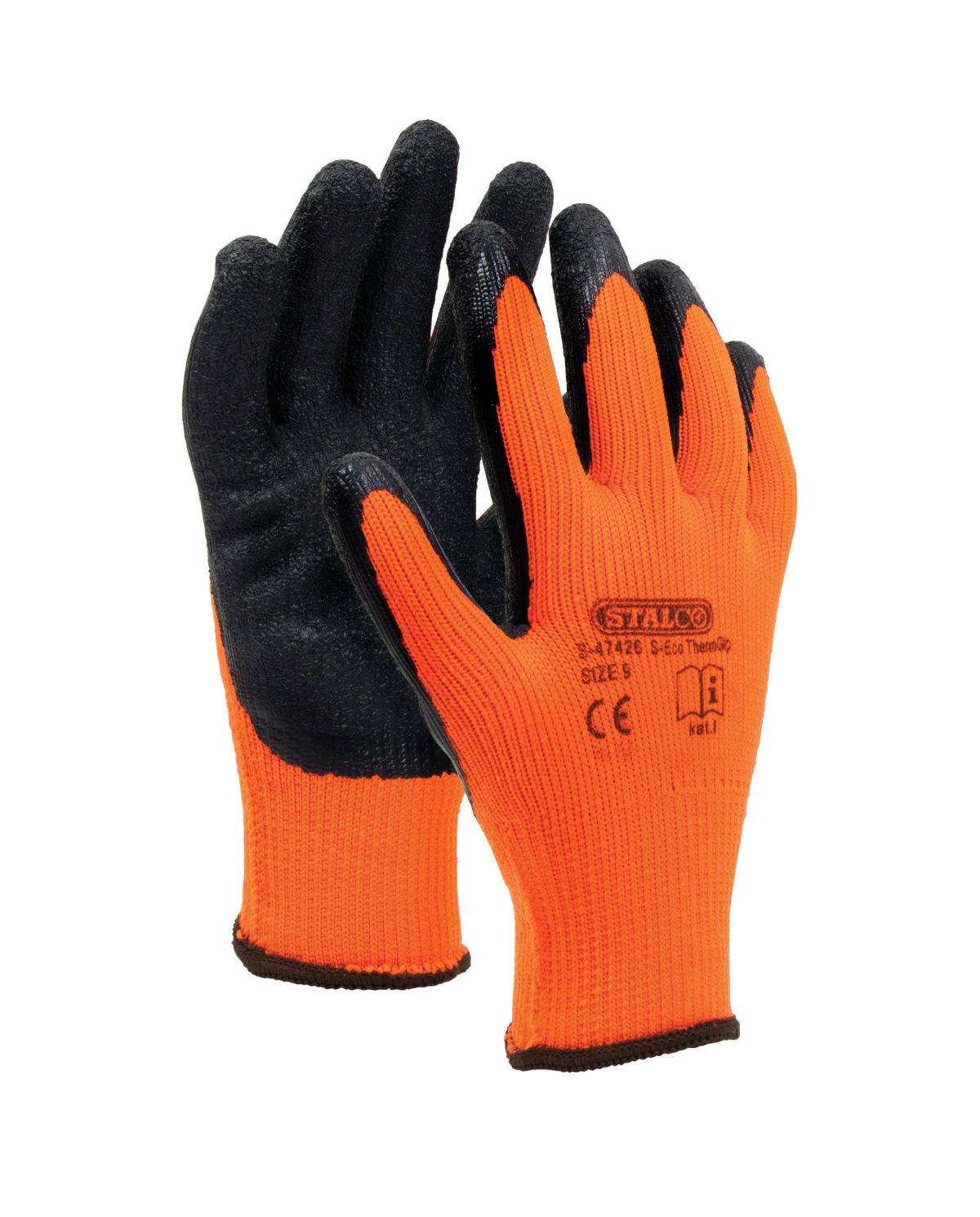 Rękawice poliestrowe ocieplane STALCO S-ECO Thermgrip 11