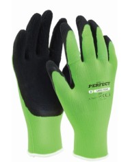 Rękawice Poliestrowe Latex Foam 8 STALCO PERFECT - Wysoka Jakość