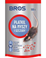 Płatki na myszy i szczury 100 g BROS - Skuteczna ochrona Płatki na myszy i szczury 100 g BROS - Skuteczna ochrona