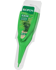 Eliksir do roślin zielonych 40 ml - BIOPON | Zdrowe rośliny Eliksir do roślin zielonych 40 ml - BIOPON | Zdrowe rośliny