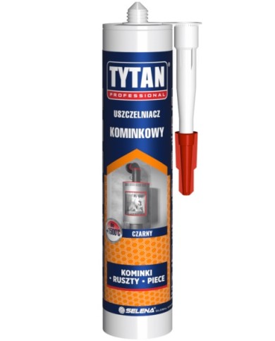 Uszczelniacz kominkowy TYTAN 280 ml - Wysoka jakość i trwałość Uszczelniacz kominkowy TYTAN 280 ml - Wysoka jakość i trwałość