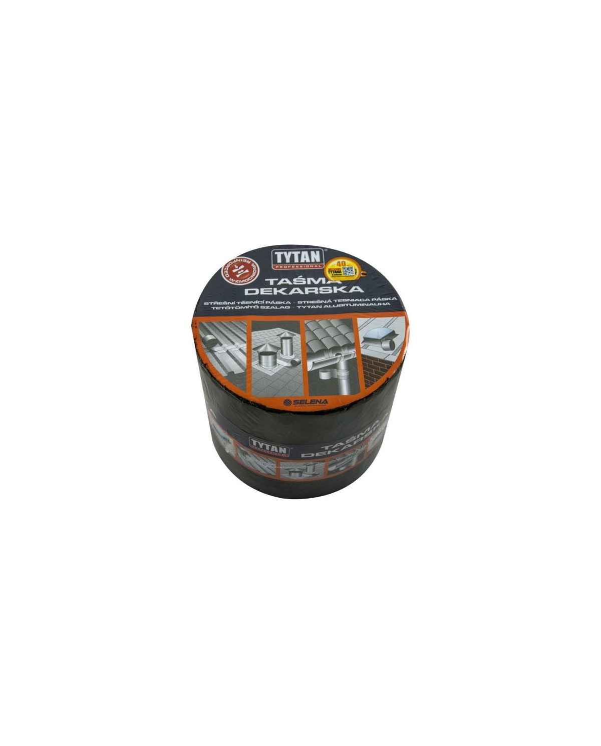 Taśma Dekoracyjna Bit Tytan Wzór C.Brąz 200mmx10m - Najlepsza Jakość