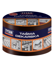 Taśma Dekoracyjna Bit Tytan Brąz 200mm x 10m - Wysoka Jakość