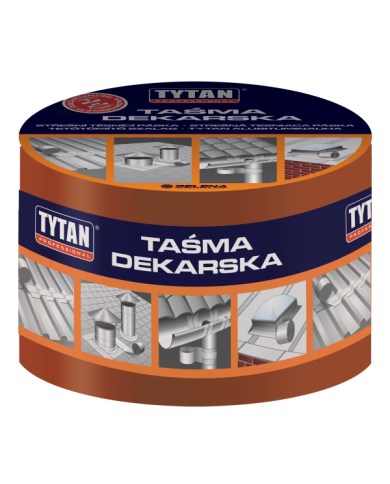 Taśma Tytan Uszczelniająca 10mx20cm Jasna Cegła - Wysoka Jakość