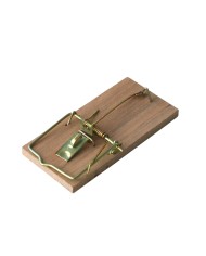 Łapka na myszy drewniana BROS - Skuteczna ochrona przed gryzoniami Łapka na myszy drewniana BROS - Skuteczna ochrona przed gryzoniami