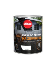 ALTAX Farba do drewna na zewnątrz 750 ML - Biały Połysk ALTAX Farba do drewna na zewnątrz 750 ML - Biały Połysk