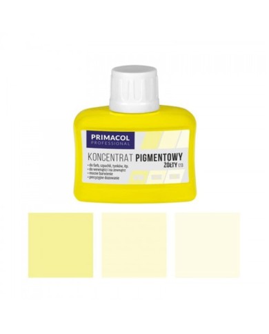Pigment do farb Primacol 80ml - Żółty | Wysoka Jakość Pigment do farb Primacol 80ml - Żółty | Wysoka Jakość