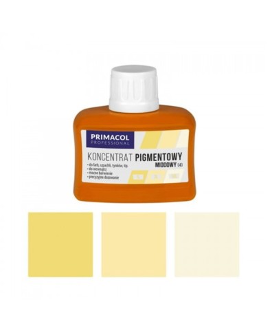 Pigment do farb Primacol 80ml - Miodowy kolor do malowania Pigment do farb Primacol 80ml - Miodowy kolor do malowania