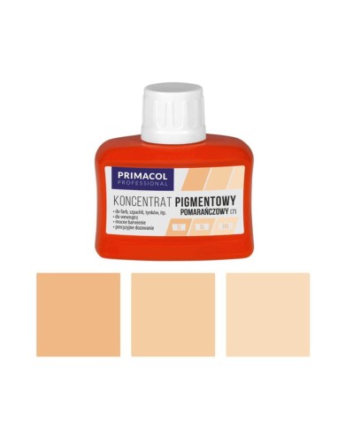 Pigment do farb Primacol 80ml - Pomarańczowy | Wysoka Jakość Pigment do farb Primacol 80ml - Pomarańczowy | Wysoka Jakość