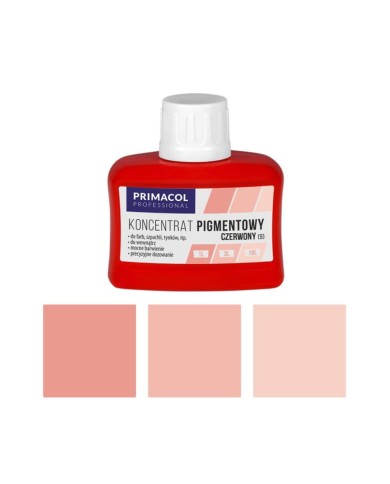 Pigment do farb Primacol 80ml - Czerwony | Wysoka Jakość Pigment do farb Primacol 80ml - Czerwony | Wysoka Jakość