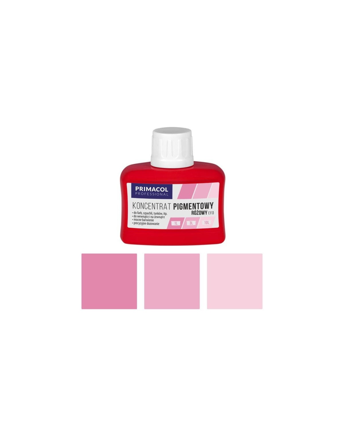 Pigment różowy 80ml do farb Primacol - intensywne kolory Pigment różowy 80ml do farb Primacol - intensywne kolory
