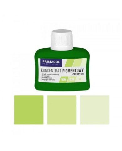 Pigment do farb Primacol 80ml - Zielony | Wysoka Jakość Pigment do farb Primacol 80ml - Zielony | Wysoka Jakość