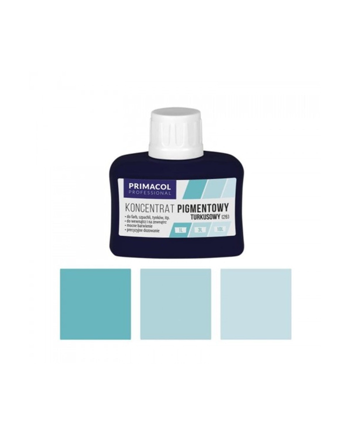 Pigment do farb Primacol 80ml - Turkusowy | Wysoka Jakość Pigment do farb Primacol 80ml - Turkusowy | Wysoka Jakość