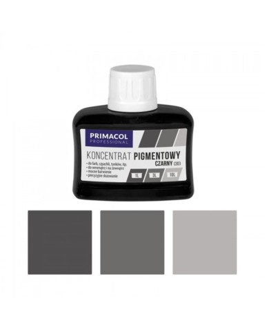 Pigment do farb Primacol 80ml czarny - intensywne kolory Pigment do farb Primacol 80ml czarny - intensywne kolory