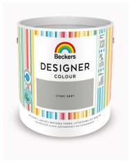 Farba lateksowa Beckers Designer STONY GREY 2,5 l - Wysoka jakość