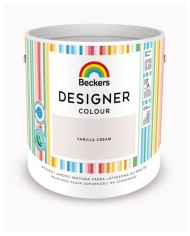 Farba lateksowa Beckers Designer VANIL. CREM 2,5 l - Wysoka jakość