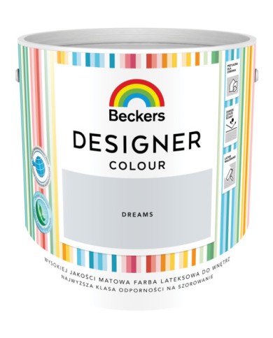 Farba lateksowa Beckers Designer DREAMS 2,5 l - Wysoka jakość Farba lateksowa Beckers Designer DREAMS 2,5 l - Wysoka jakość