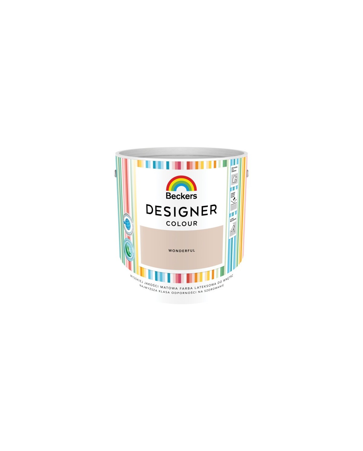Farba lateksowa Beckers Designer WONDERFUL 2,5 l - Wysoka jakość