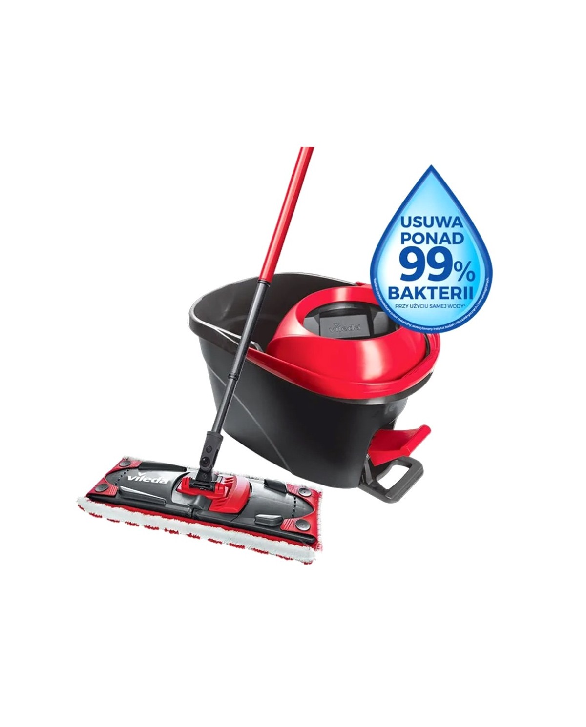 VILEDA mop ULTRAMAT TURBO - Efektywne czyszczenie podłóg
