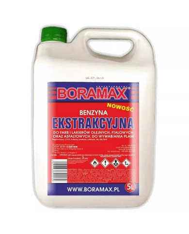 Boramax Benzyna Ekstrakt 5L - Wysoka Jakość i Wydajność Boramax Benzyna Ekstrakt 5L - Wysoka Jakość i Wydajność