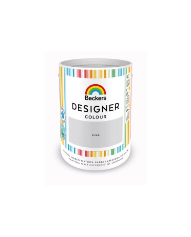 Farba Lateksowa BECKERS DESIGNER COLOUR LUNA 5L - Wysoka Jakość