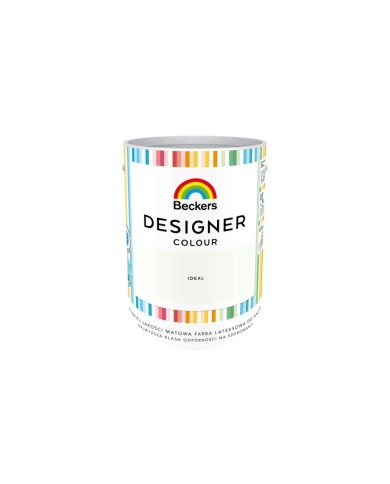 Farba Lateksowa BECKERS DESIGNER COLOUR 5L - Wysoka Jakość! Farba Lateksowa BECKERS DESIGNER COLOUR 5L - Wysoka Jakość!