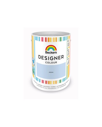 Farba Lateksowa BECKERS DESIGNER COLOUR AQUA 5L - Wysoka Jakość Farba Lateksowa BECKERS DESIGNER COLOUR AQUA 5L - Wysoka Jakość