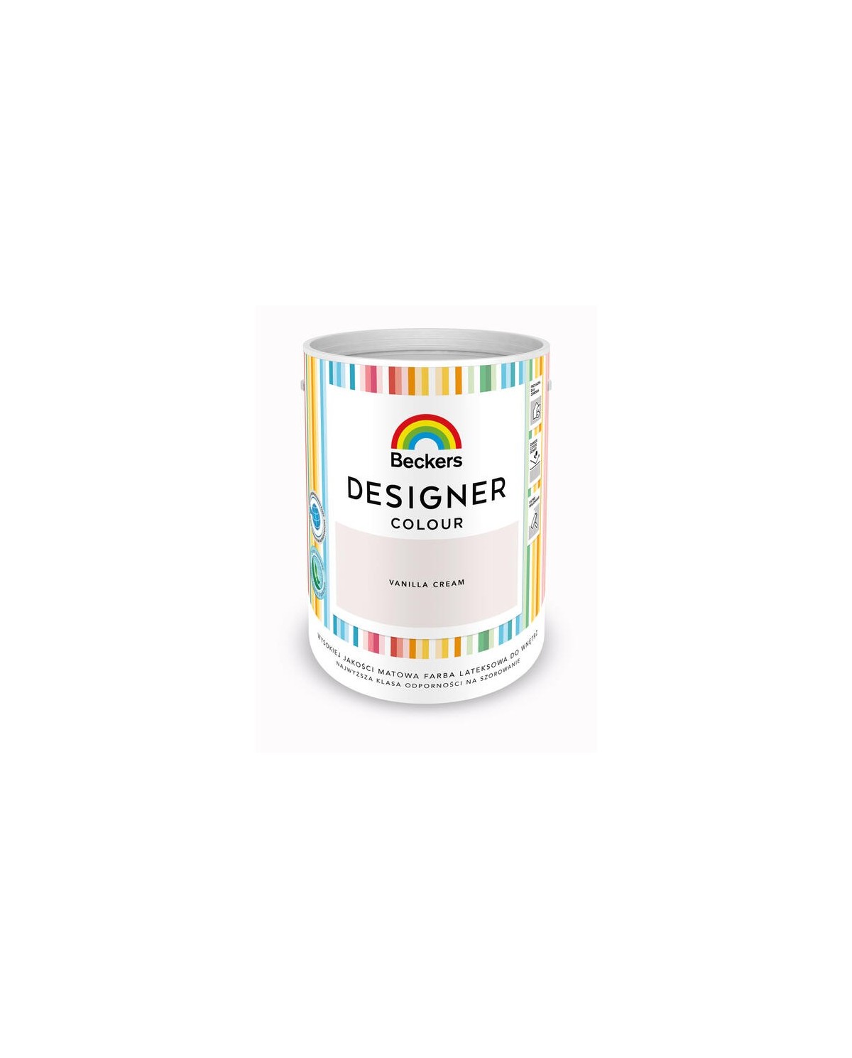 Farba Lateksowa BECKERS DESIGNER COLOUR VANIL. CREM 5L - Kup Teraz!