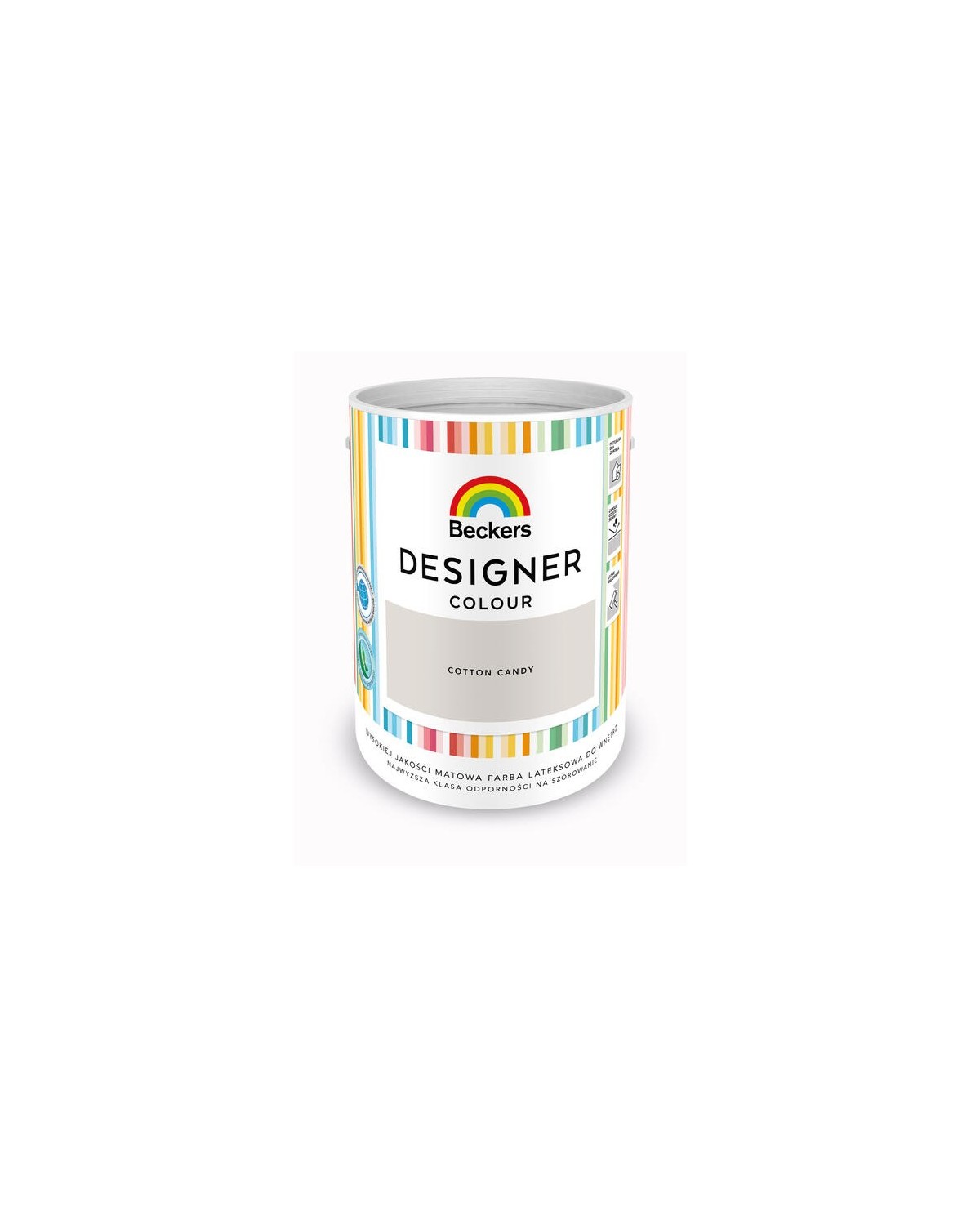 Farba Lateksowa BECKERS DESIGNER COLOUR CUP COFFEE 5L - Wysoka Jakość Farba Lateksowa BECKERS DESIGNER COLOUR CUP COFFEE 5L - Wysoka Jakość
