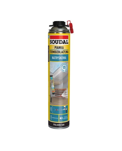 Soudal Piana Termoizolacyjna 700ml - Doskonała Izolacja Soudal Piana Termoizolacyjna 700ml - Doskonała Izolacja